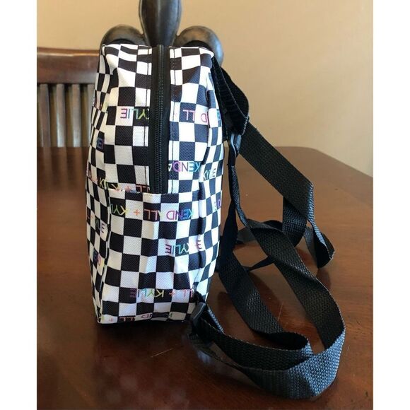 🎉HP🎉 KENDALL + KYLIE - NWOT - Mini Backpack in Black & WHITE Logo Check. - Picture 11 of 14